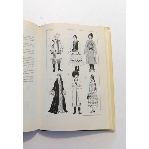 Folk and Festival Costume of the World by R Turner Wilcox 1965 HBDJ Ex Library - Picture 10 of 11